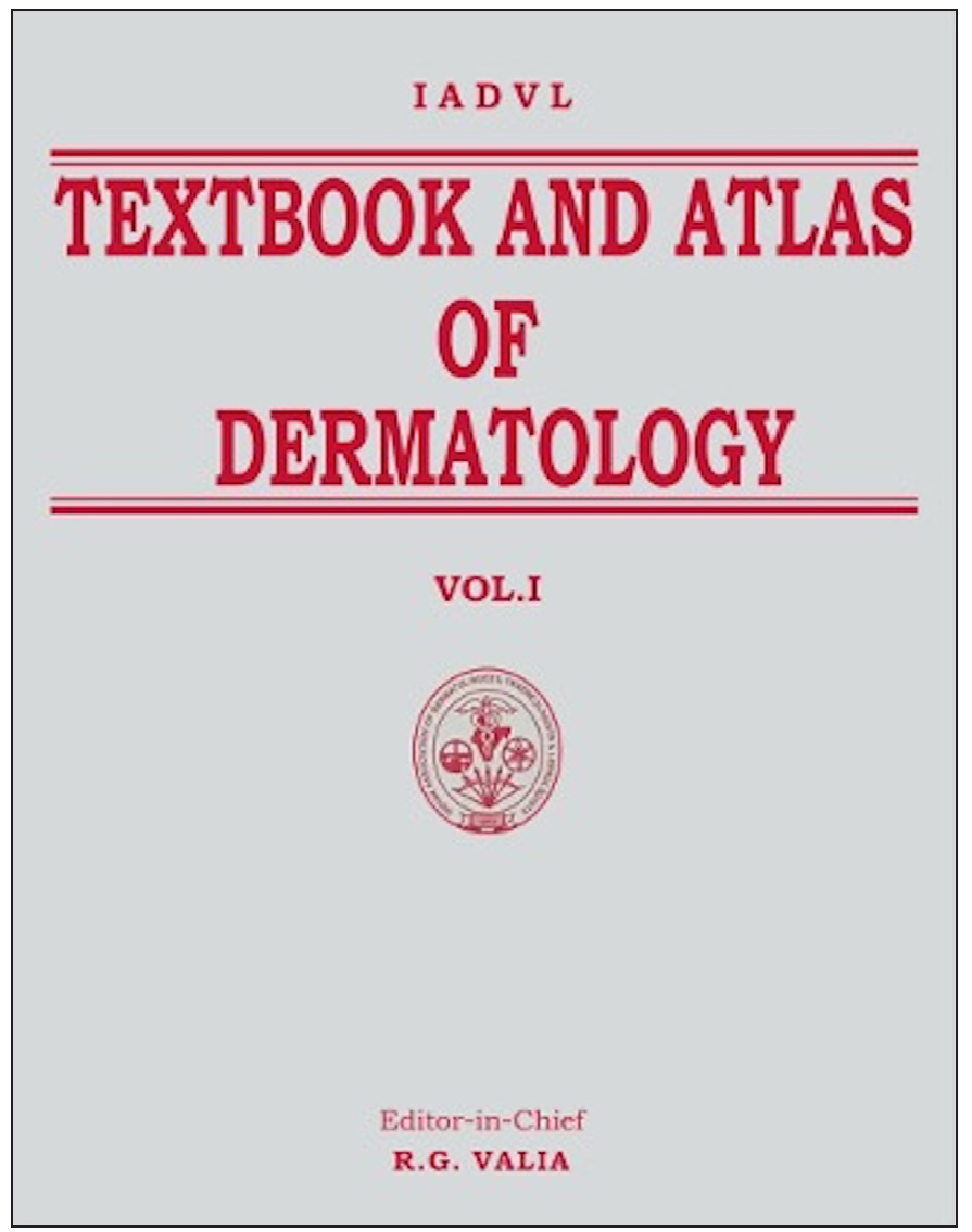 Cover of IADVL Textbook of Dermatology (First Edition, 1994).