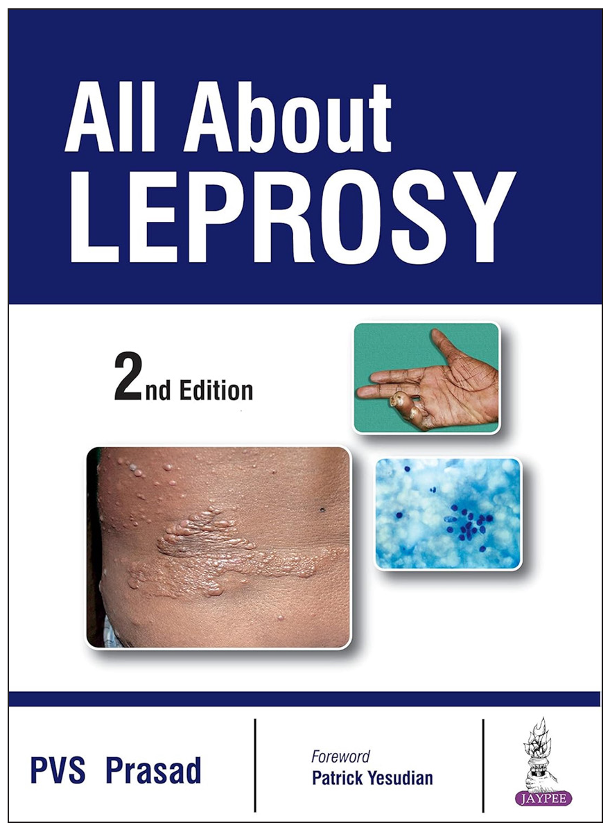 Cover of All About Leprosy (Second Edition, 2016).