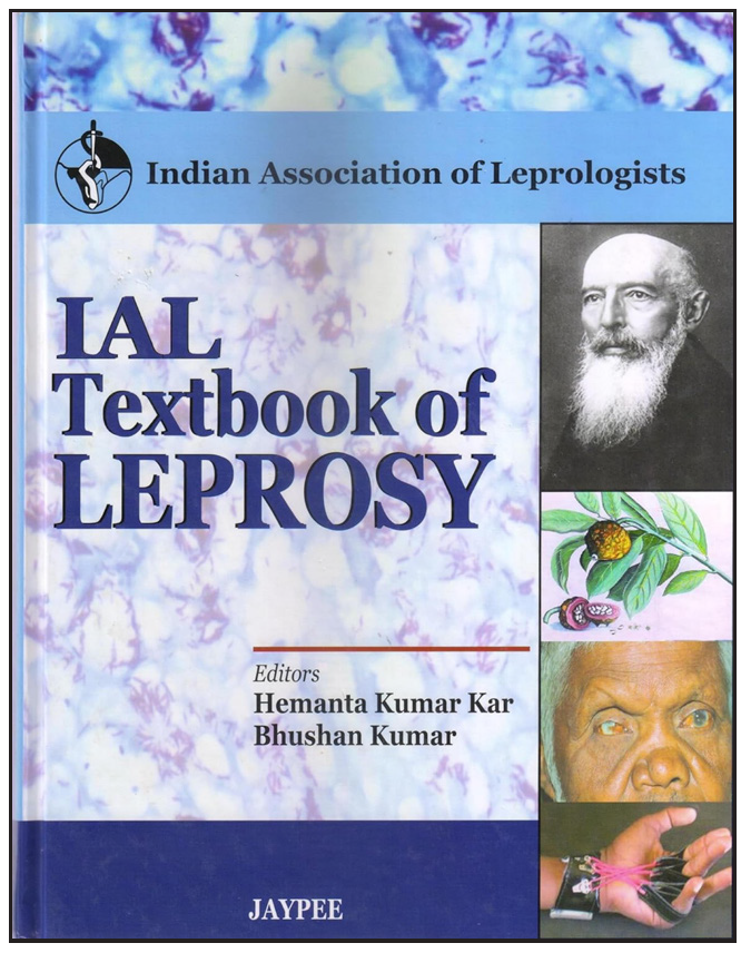 Cover of IAL Textbook of Leprosy (First Edition, 2010).