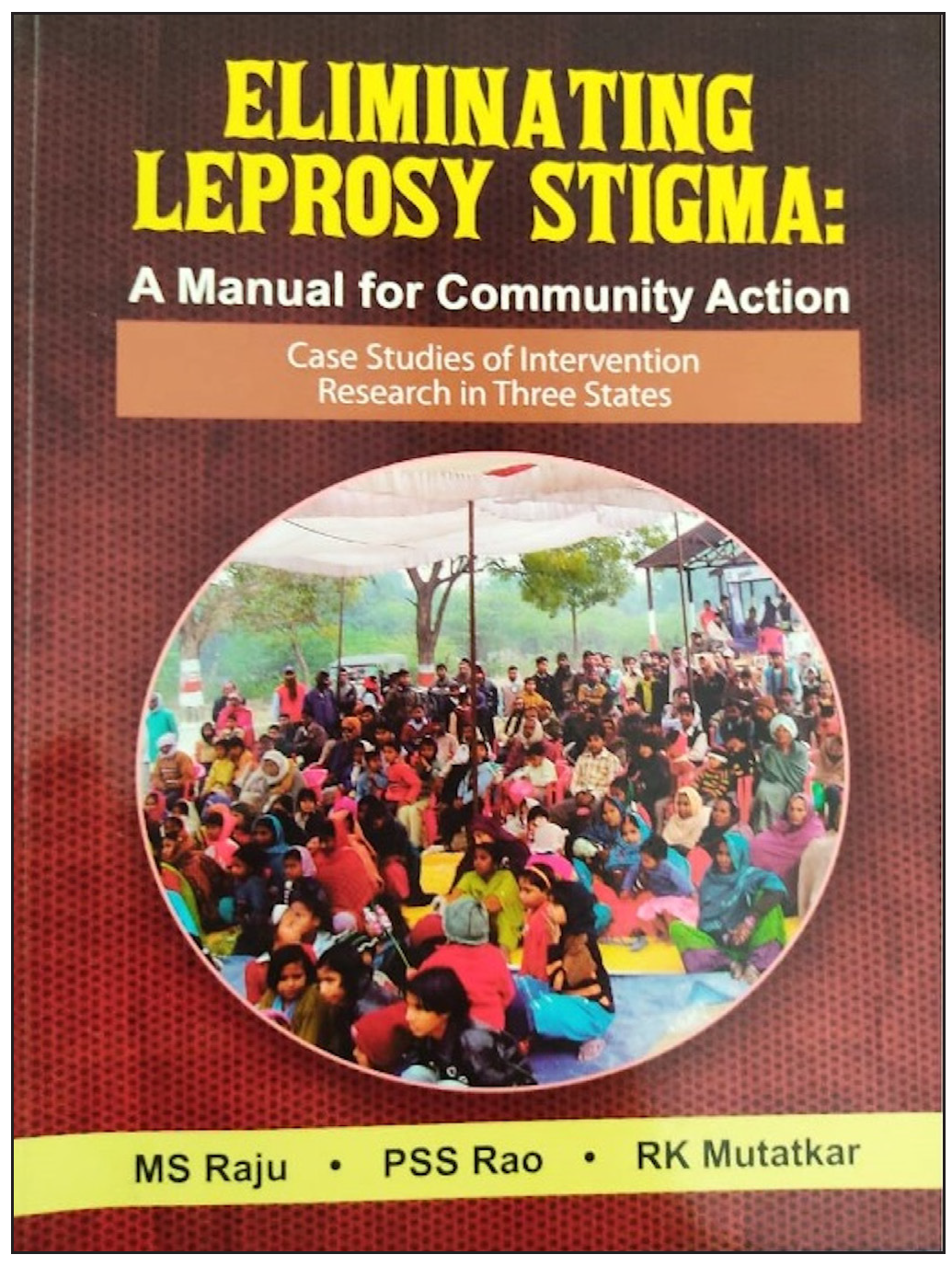Cover of Eliminating Leprosy Stigma: A Manual for Community Action (2022).