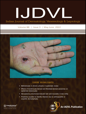 Indian Journal of Dermatology, Venereology and Leprology