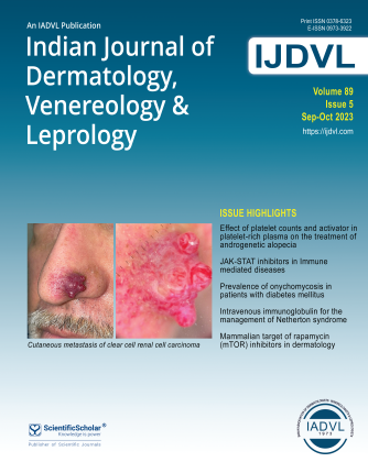 Indian Journal of Dermatology, Venereology and Leprology