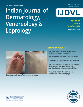 Indian Journal of Dermatology, Venereology and Leprology