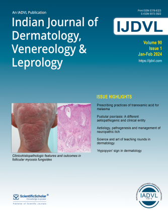 Indian Journal of Dermatology, Venereology and Leprology